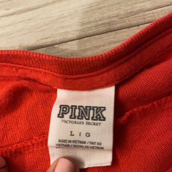 PINK cotton long sleeve top - Picture 2 of 3